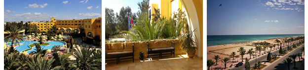 Banner instalaciones hoteleras en Túnez